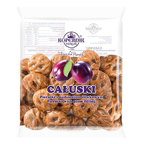 Caluski Katarzynki Pierniki - Lebkuchen mit Pflaumenfüllung 140g Kopernik von GOOD4YOU