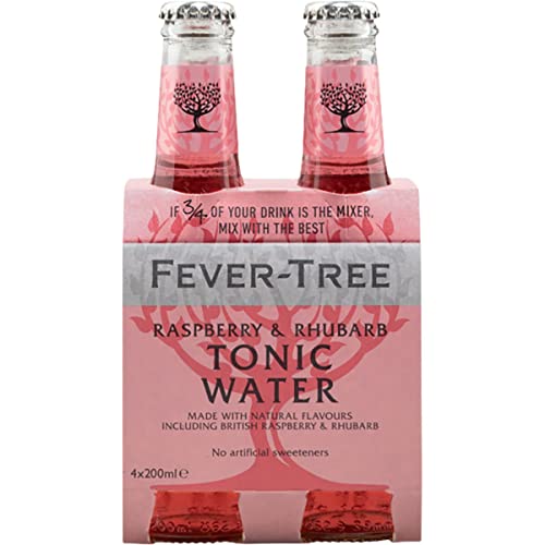 FEVER TREE Premium Tonic Himbeer-Geschmack, 4 Flaschen, 20 cl von GOOD4YOU