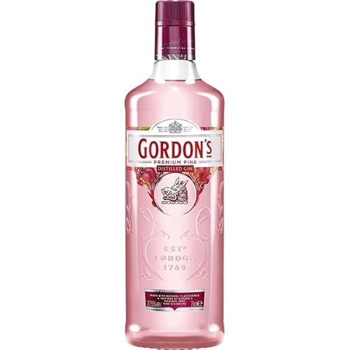 GORDON'S Premium Englischer Gin, hergestellt aus natürlichen Johannisbeeren und Himbeeren, 70 cl Flasche von GOOD4YOU