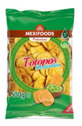 Nacho Mexifoods Totopo, rund, 500 g von GOOD4YOU