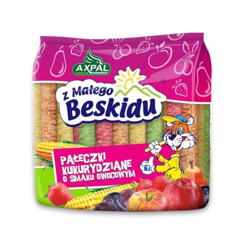 Paleczki Kukurydziane - Maisstangen mit Fruchtgeschmack 60g Axpal von GOOD4YOU