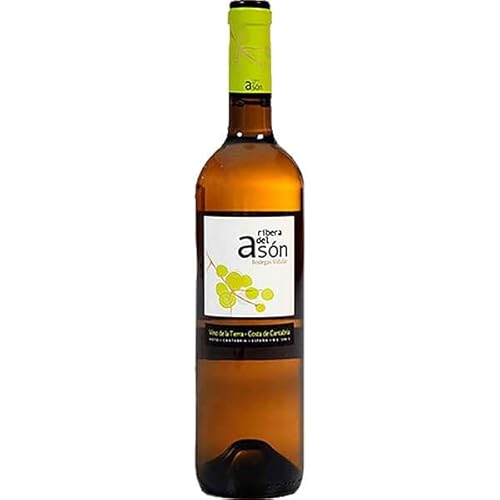 RIBERA DEL ASON Weißwein Albariño Chardonnay Wein der Erde Costa de Cantabria Flasche 75 cl von GOOD4YOU