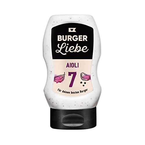 BURGER LIEBE - Aioli - 300ml - vegan - ohne Konservierungsstoffe von GORANDO