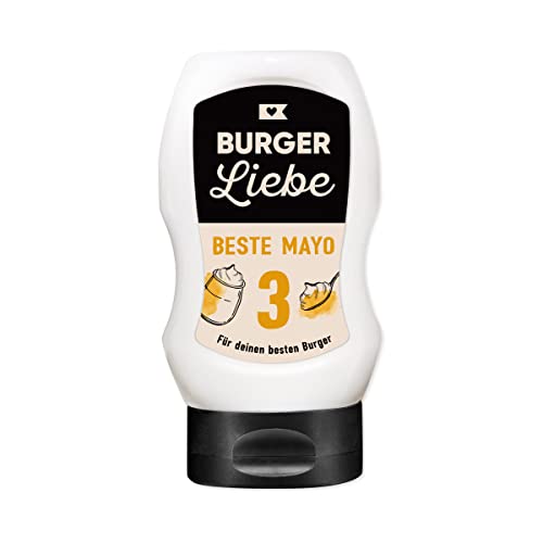 BURGER LIEBE - Beste Mayo - 300ml - vegan - ohne Konservierungsstoffe von GORANDO