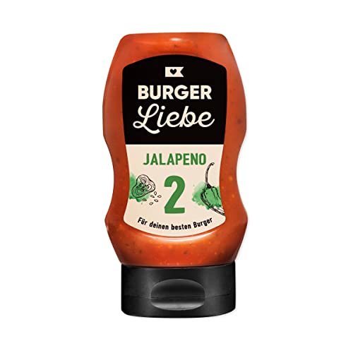 BURGER LIEBE - Jalapeno - 300ml - vegan - ohne Konservierungsstoffe von GORANDO