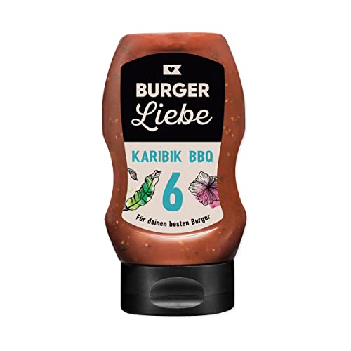 BURGER LIEBE - Karibik BBQ - 300ml - vegan - ohne Konservierungsstoffe von GORANDO