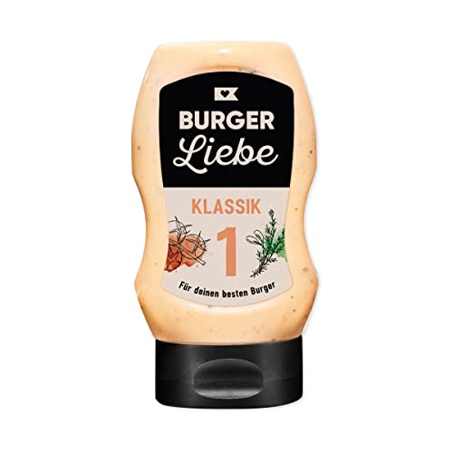 BURGER LIEBE - Klassik - 300ml - vegan - ohne Konservierungsstoffe von GORANDO