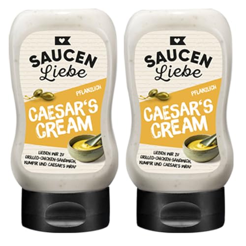 SAUCEN LIEBE Würzsauce (2 x Caesars Cream - 300ml) von GORANDO