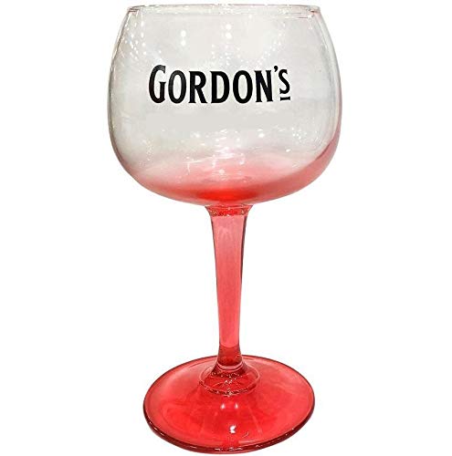 ORIGINAL GIN-BECHER. Gin Gordon's pink Glasbecher von GORDON