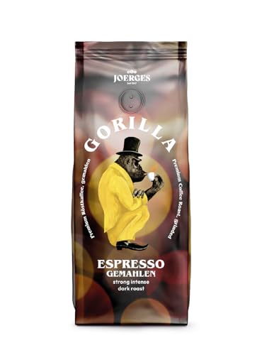 GORILLA Espresso 500g gemahlener Kaffee, Röstgrad: dunkel von GORILLA