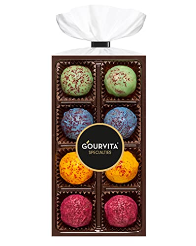 Pralinenmischung BUNTE TRÜFFEL-FRUCHTMISCHUNG von Gourvita, 100g von GOURVITA