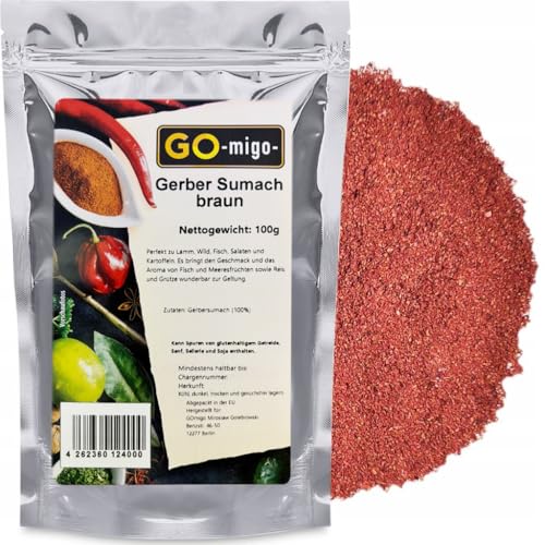 0,1kg Gerber Sumach braun 100g - GOmigo von GOmigo