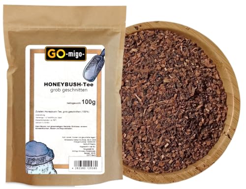 0,1kg HONEYBUSH-Tee, Honeybush, grob geschnitten 100g - GOmigo von GOmigo