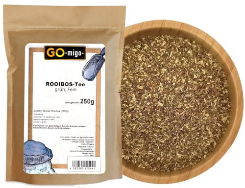 0,25kg ROOIBOS-Tee grün, Fein 250g - GOmigo von GOmigo