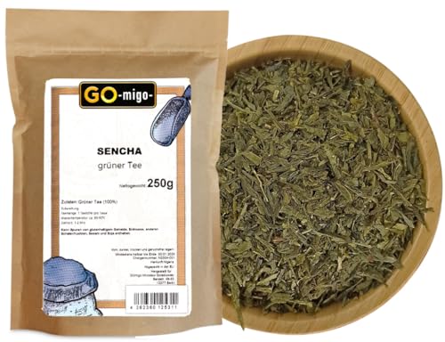 0,25kg SENCHA grüner Tee 250g - GOmigo von GOmigo