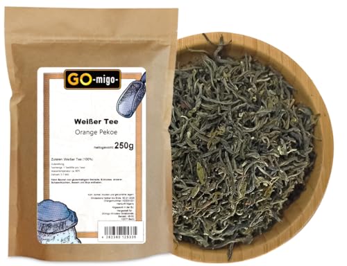 0,25kg Weißer Tee Orange Pekoe 250g - GOmigo von GOmigo