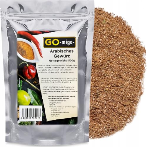 0,5kg Arabisches Gewürz 500g - GOmigo von GOmigo