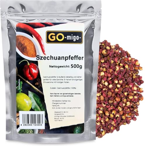 0,5kg Szechuanpfeffer 500g - GOmigo von GOmigo