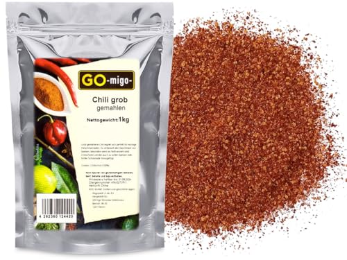 1kg Chili grob gemahlen 1000g von GOmigo