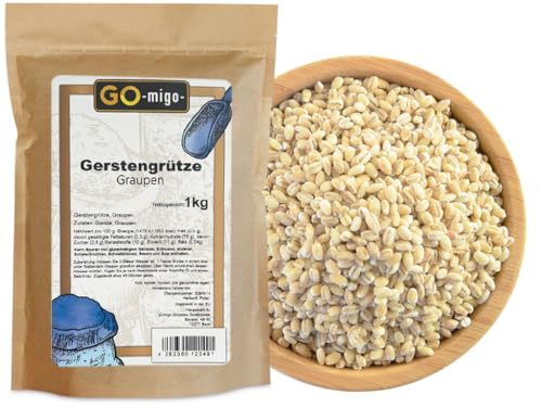 Gerstengrütze 1Kg Premium Qualität - GOmigo von GOmigo