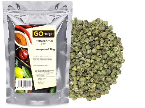 Pfefferkörner grün 250g von GOmigo