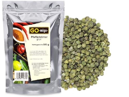 Pfefferkörner grün 500g von GOmigo