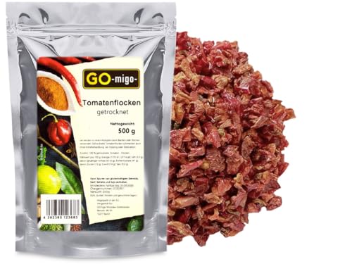 Tomatenflocken getrocknet 500g von GOmigo