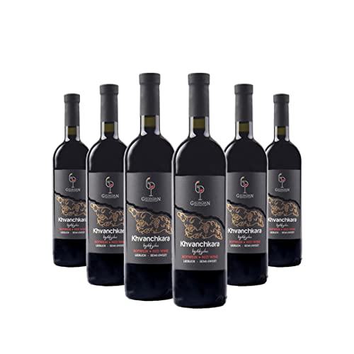 Weinpaket Khvanchkara von Georgian Production Rotweine lieblich Wein aus Georgien von GP Georgian Production