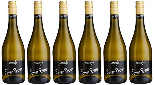 Gracioso Secco Bianco Vino Frizzante (6 x 0.75 l) von GRACIOSO