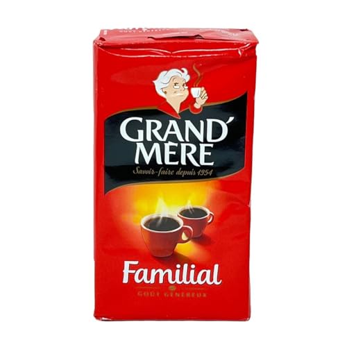 Kaffee Grand Mere Familial, gemahlener Kaffee aus Frankreich, 250g von Grand Mére