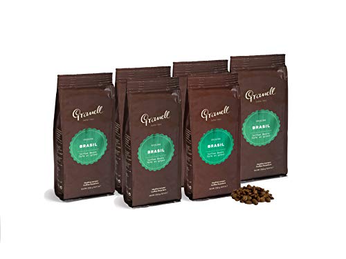 Cafés Granell - Pure Origin Brasilien | Kaffeebohnen 100% Arabica Kaffee - Ausgewogener Kaffee mit Besonderem Aroma und Mildem Geschmack | 6 x 250 g von GRANELL CAFES-1940