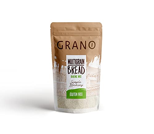 GRANO, Mehrkorn-Backmischung, glutenfrei, Vitamine, Mikro- und Makroelemente, reich an Ballaststoffen, Doypack, 500 g von GRANO