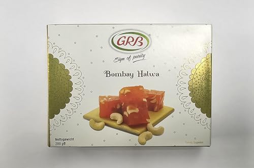 Köstliche GRB Halwa - 200g : Traditionelle indische Süßigkeiten (Bombay Halwa) von GRB