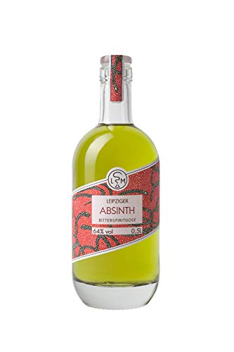 Leipziger Absinth | speziell abgerundet | 64% vol | LSM Leipziger Spirituosen Manufaktur (1 x 0.5 l) von GREAT BRITISH TRADING LIMITED