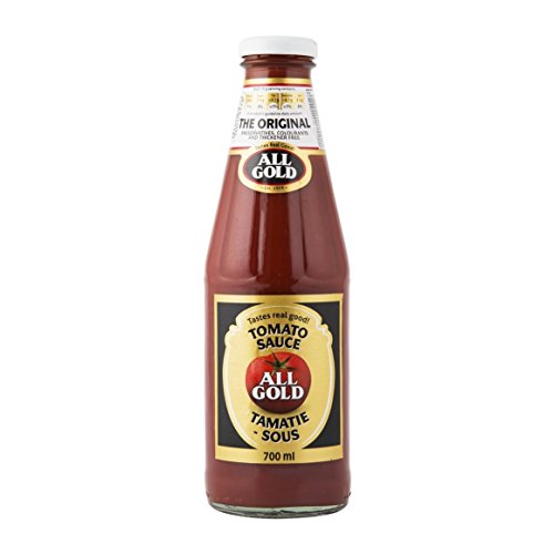 UOOTPC All Gold Tomatensauce 700ml - Südafrikanischer Ketchup - Sauce aus Südafrika - Südafrikanische All Gold Tomatensauce von GREAT BRITISH TRADING LIMITED