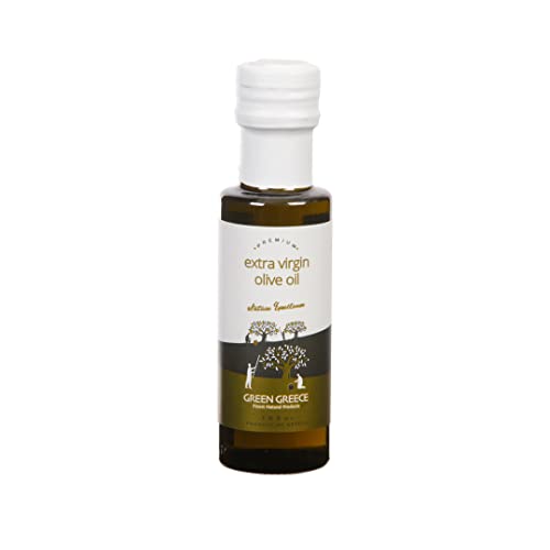 GREEN GREECE Natives Olivenöl Extra 100ml / Griechisches Natives Olivenöl Extra in eleganter Glasflasche (100ml) von GREEN GREECE