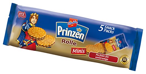 De Beukelaer Prinzen Rolle Minis, 5 Einzelpacks 187,5 g von Prinzen