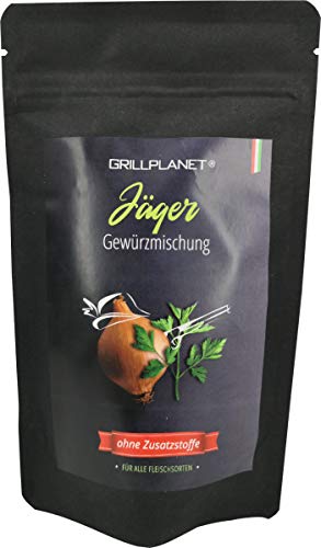 Wild Gewürz Gewürzmischung für alle Fleischsorten insbesondere Wildfleisch wie Hase Wildschwein Hirsch Geflügel Rehfleisch von GRILLPLANET