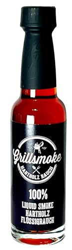 BBQ Liquid Smoke Würzsauce Hartholz - 100ml mit Dosierer von GRILLSTONE