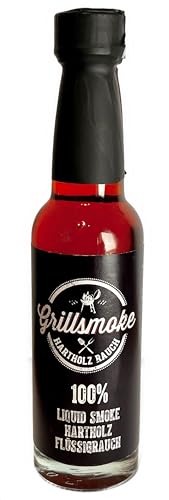 BBQ Liquid Smoke Würzsauce Hartholz - 100ml mit Dosierer von GRILLSTONE