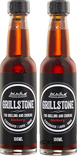 Liquid Smoke Hickory von Grillstone 2x100ml mit Dosierer von GRILLSTONE