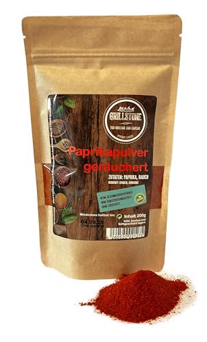 Grillstone Paprikapulver geräuchert - 200gr ohne Zusatzstoffe von GRILLSTONE