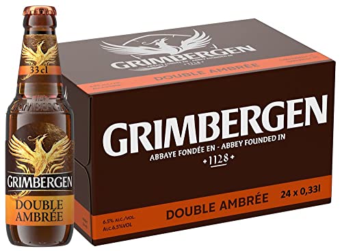 GRIMBERGEN Double Ambrée (24 x 0,33 l) Flaschenbier, Abteibier von GRIMBERGEN