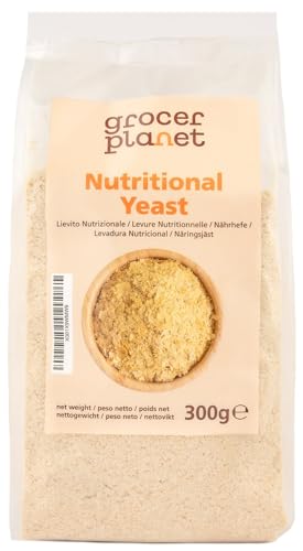 Grocer Planet - Nährhefe Flocken - Nutritional Yeast Flakes (300g) - Natürlich | Gentechnikfrei von GROCER PLANET