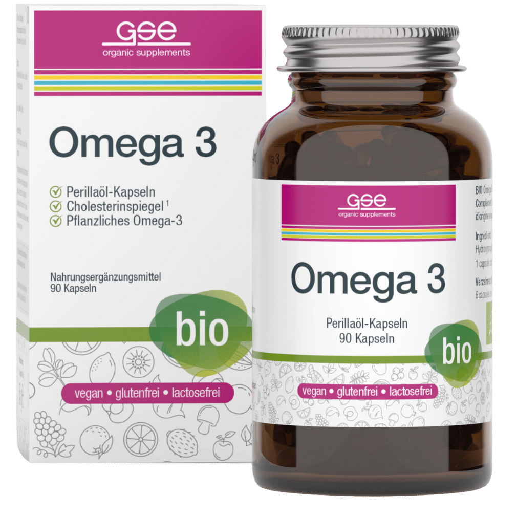 Bio Omega 3 Perillaöl Kapseln von GSE