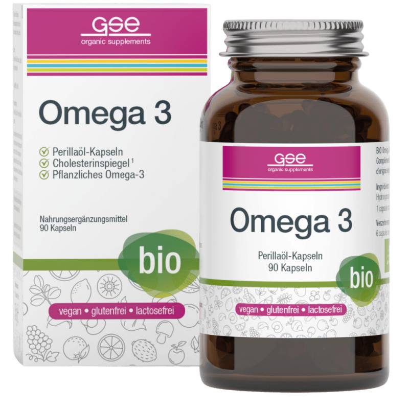 Bio Omega 3 Perillaöl Kapseln von GSE