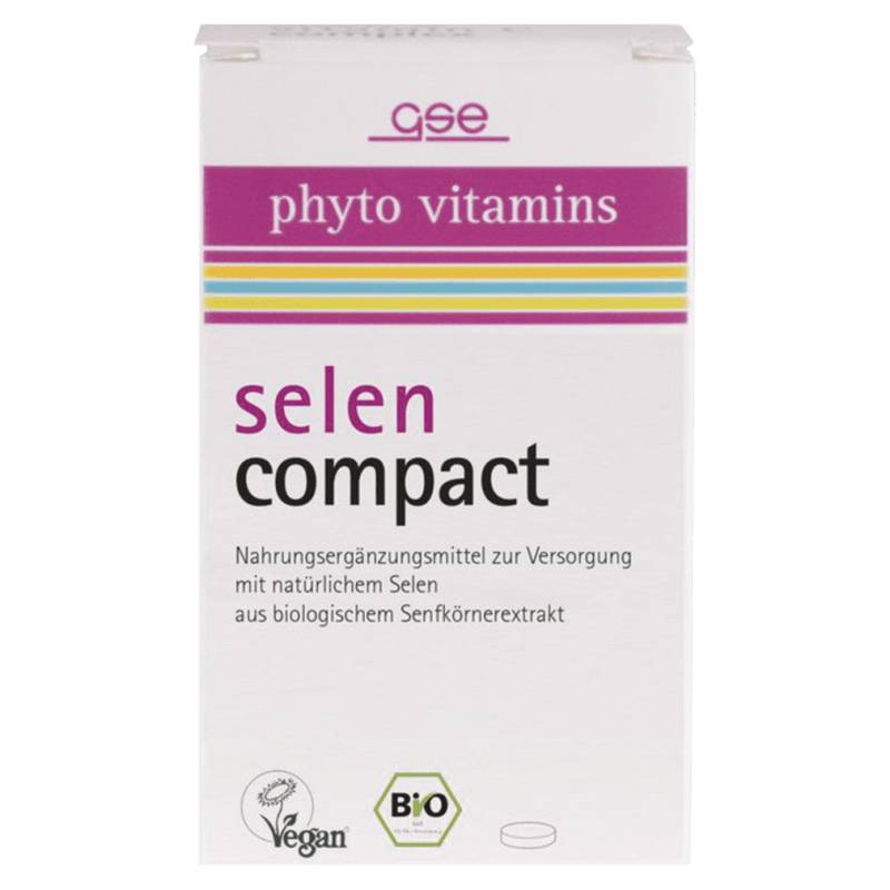 Bio Selen Compact 60 Tabletten von GSE