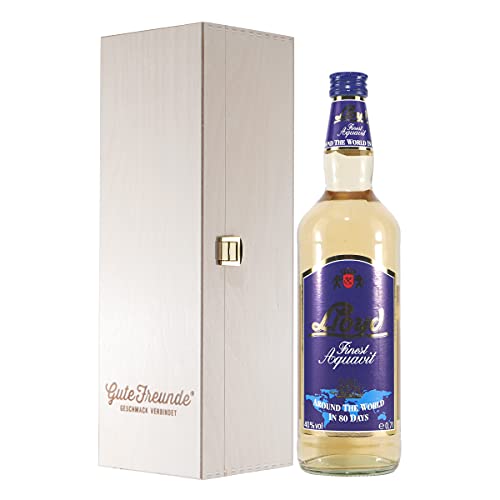 Mackenstedter Lloyd Finest Aquavit mit Geschenk-HK von GUTE FREUNDE Geschmack verbindet