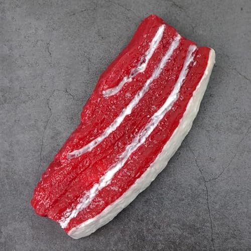 GUYOS PVC Hochsimulation Frischfleisch Modell Shop Schweinefleisch Scheiben Schweinehuf Schweineherz Zunge Requisiten Spareribs Eingeweide gefälschte Rinderbrust-Schweinekotelett von GUYOS