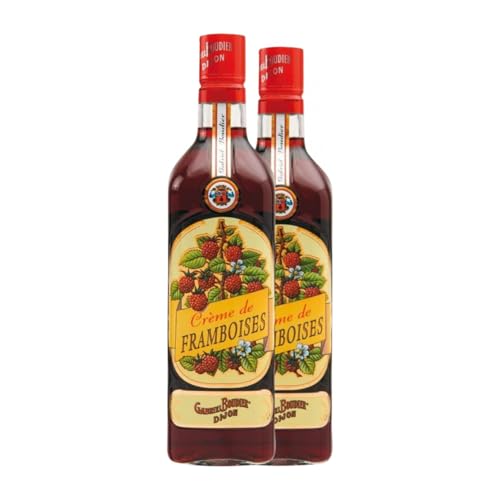 Cremelikör Gabriel Boudier Framboise Medium Flasche 50 cl (Karton mit 2 Medium Flasche von 50 cl)